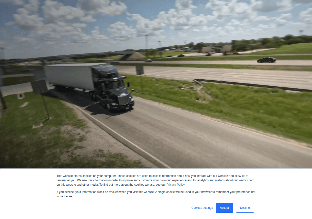 Screenshot of aurora.tech