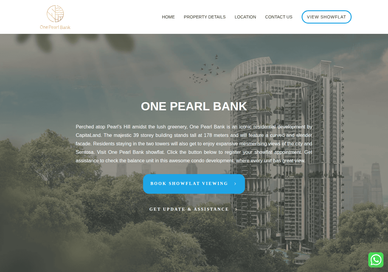 Screenshot of onepearlbank.asia
