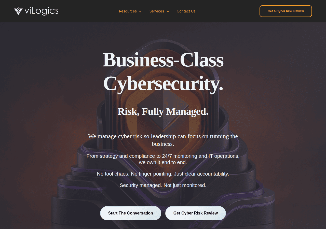 Screenshot of vilogics.com