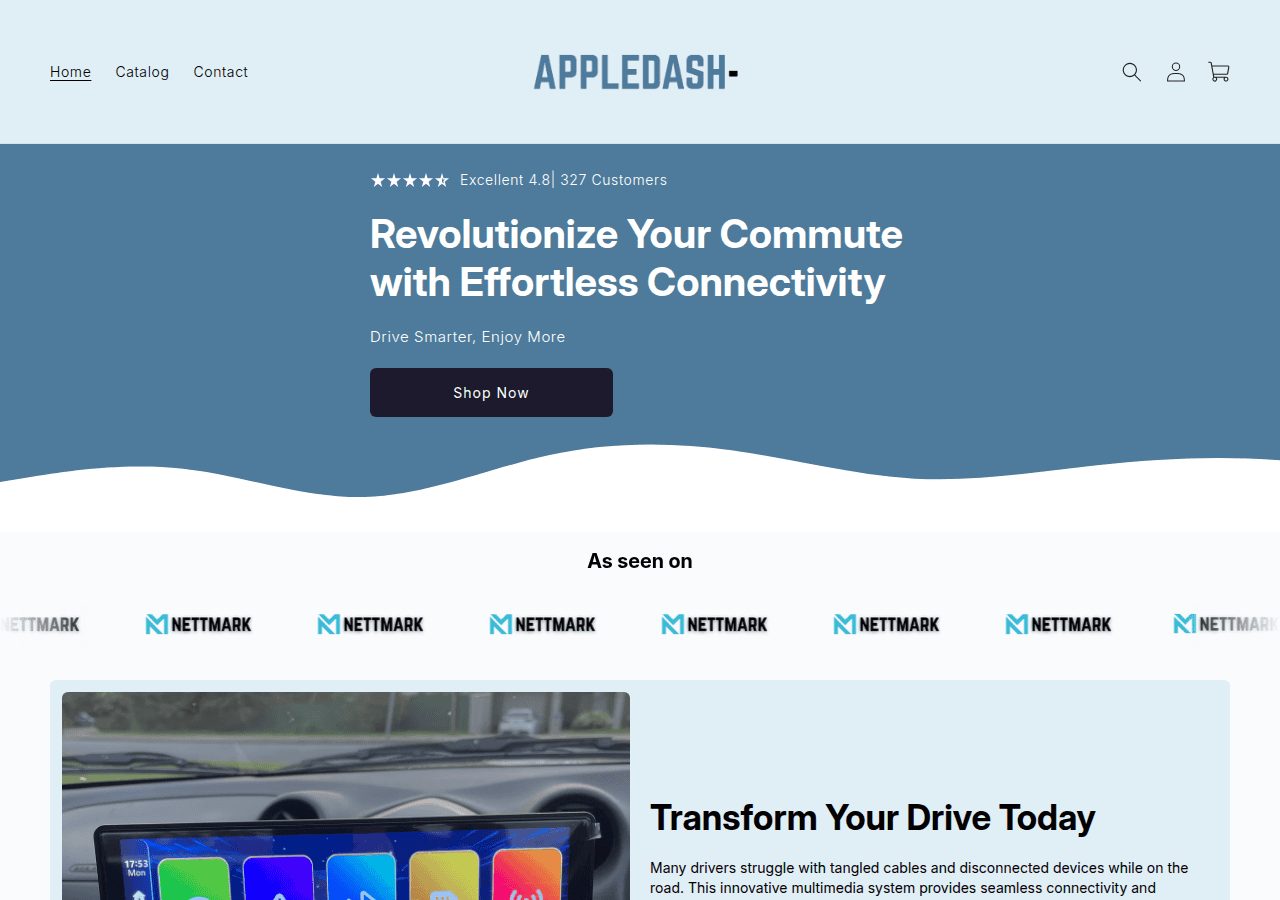 Screenshot of appledash.shop