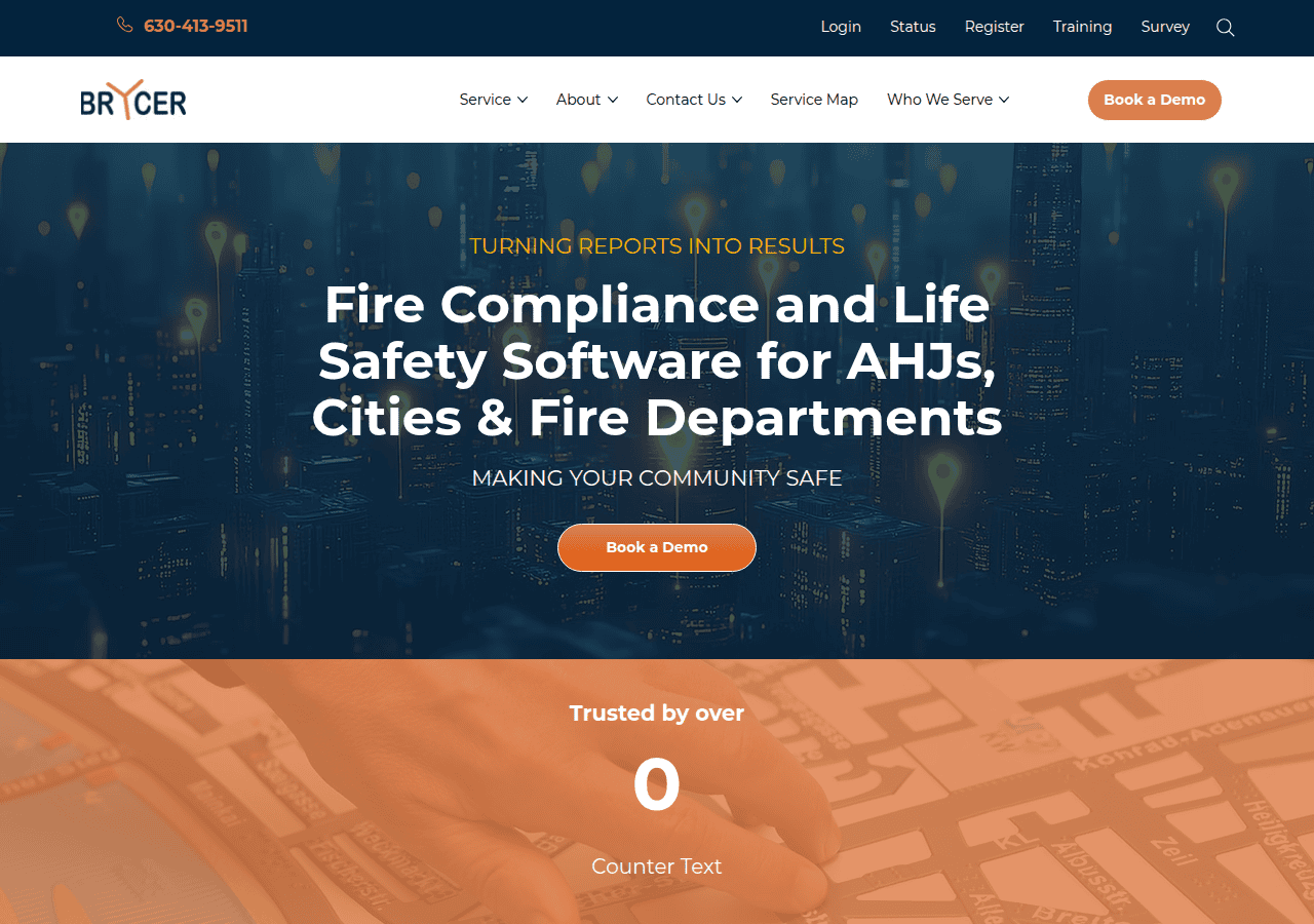 Screenshot of thecomplianceengine.com