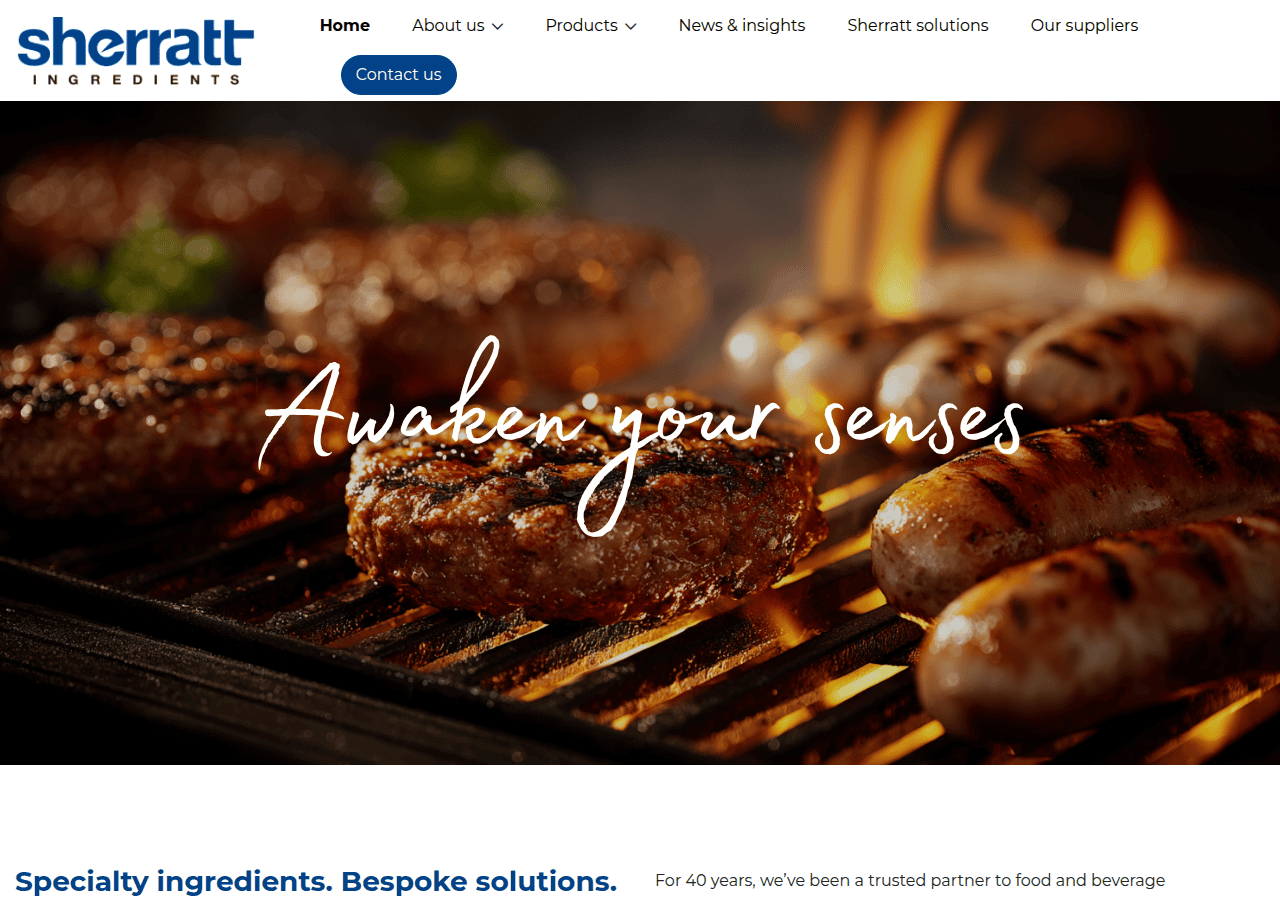 Screenshot of sherratt.co.nz