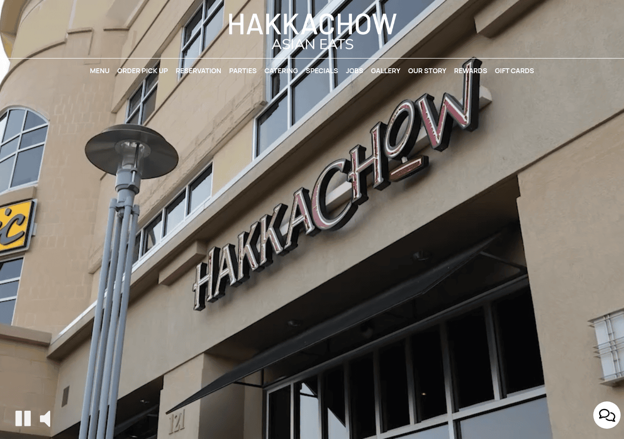 Screenshot of hakka-chow.com