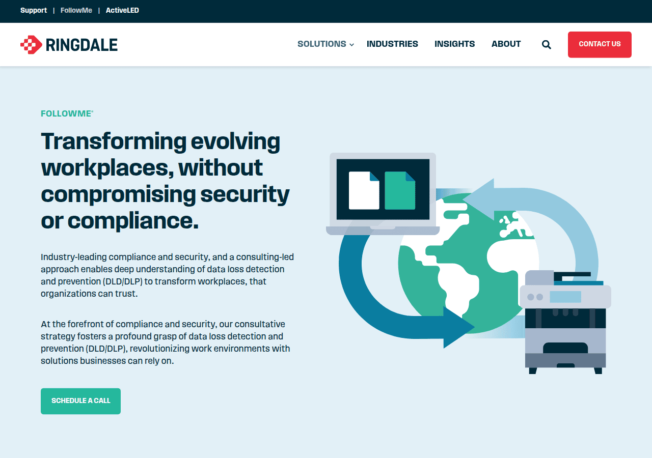 Screenshot of ringdale.com
