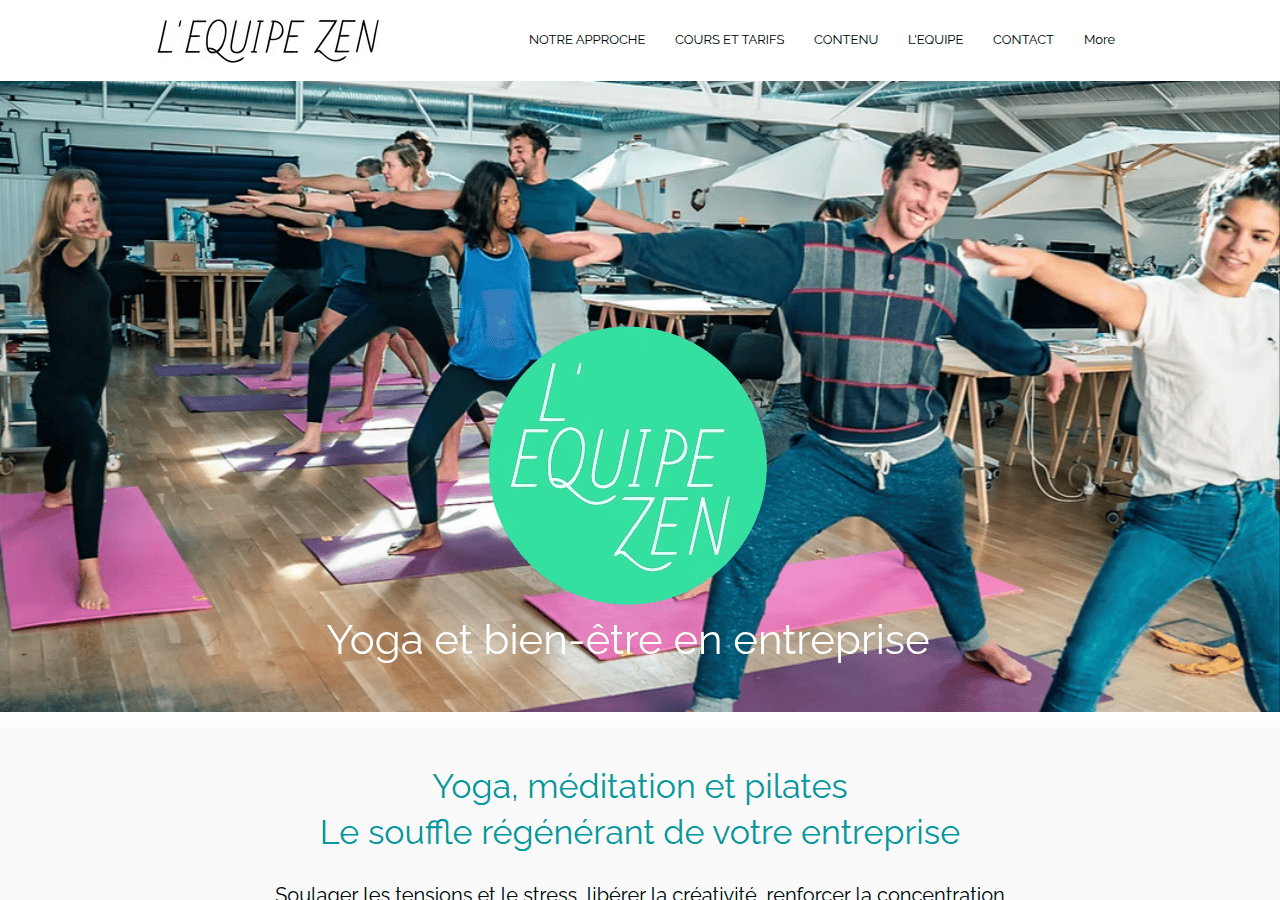 Screenshot of lequipezen.fr