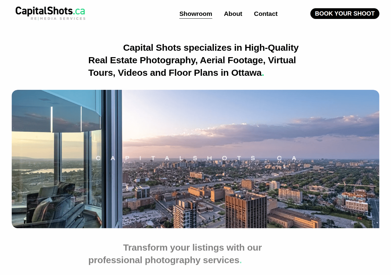 Screenshot of capitalshots.ca