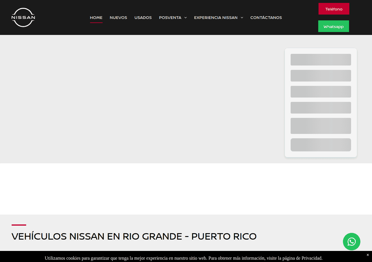 Screenshot of gsmotors.com