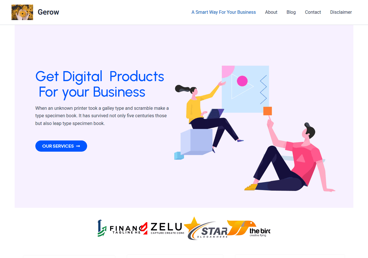 Screenshot of siddhidev.com