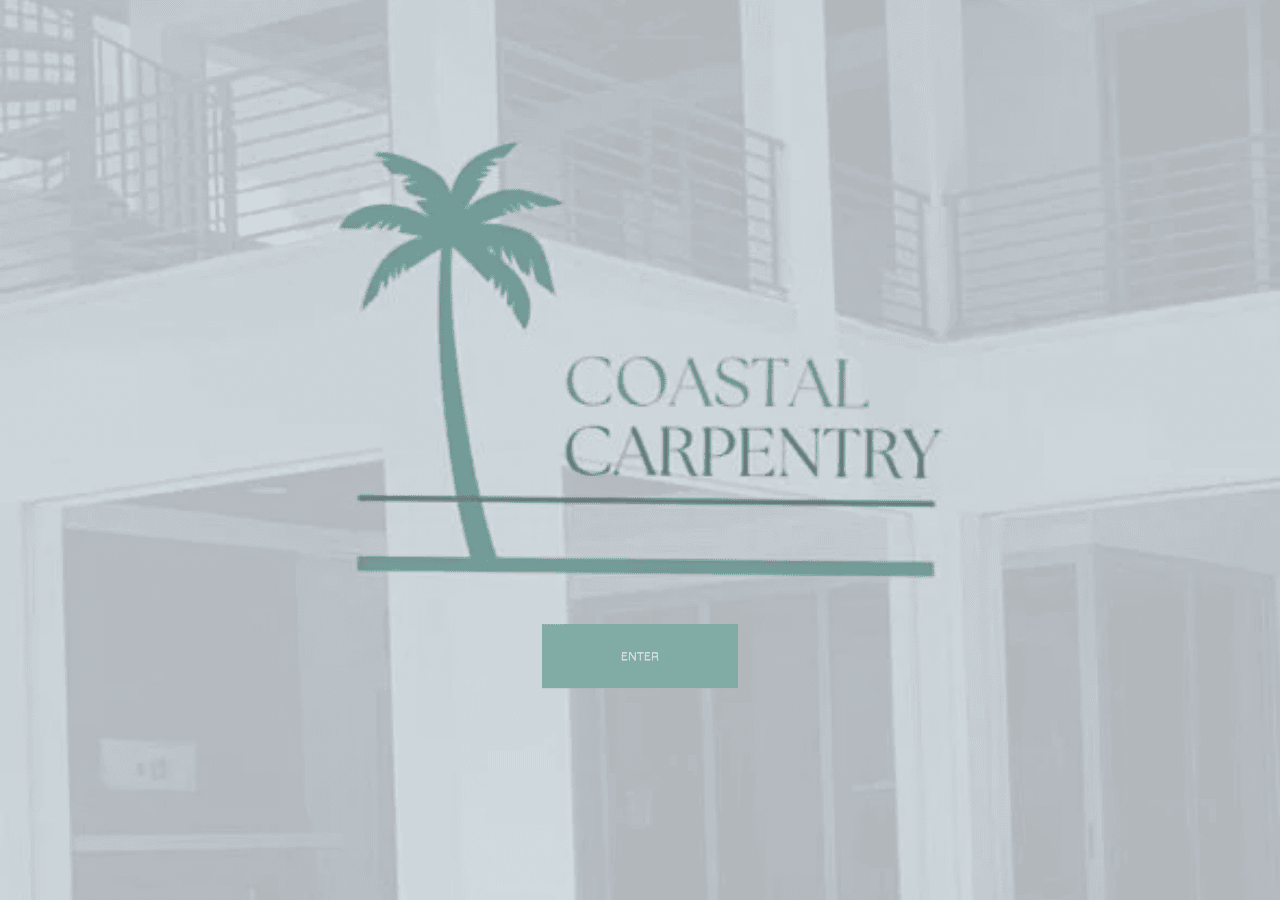 Screenshot of coastalcarpentryinc.com