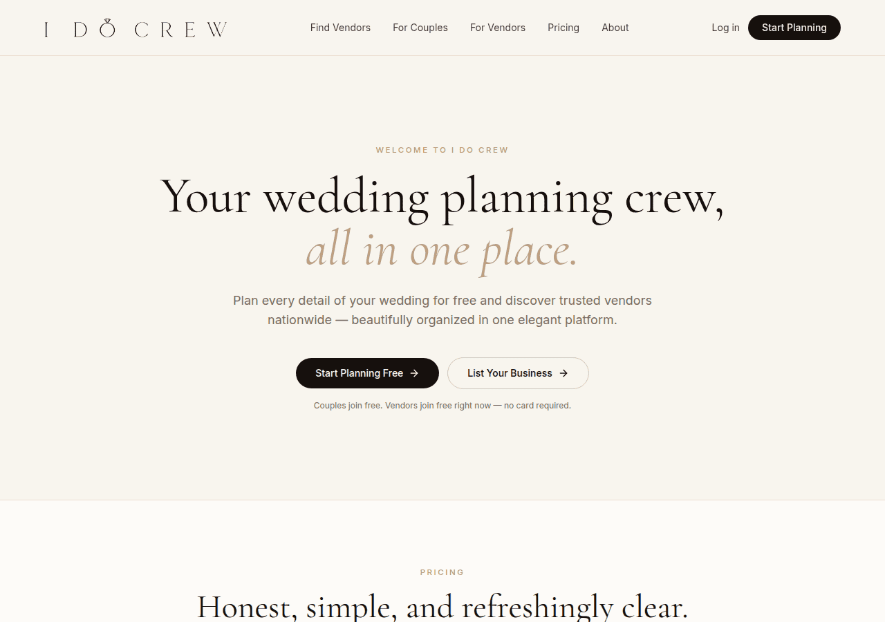Screenshot of joinidocrew.com