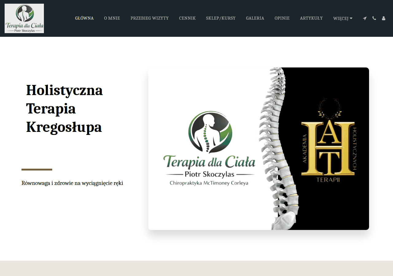 Screenshot of terapiadlaciala.com