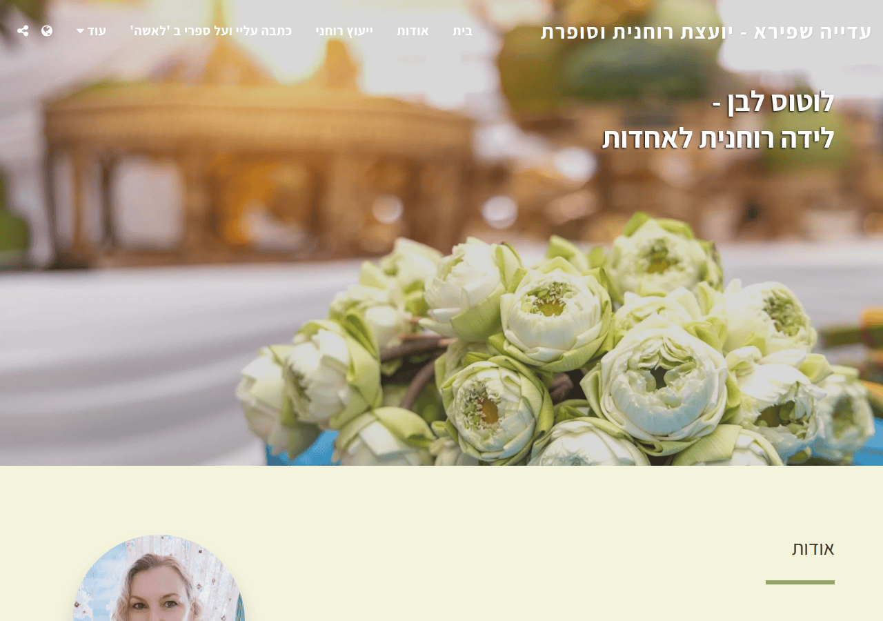 Screenshot of adiya-shapira.com
