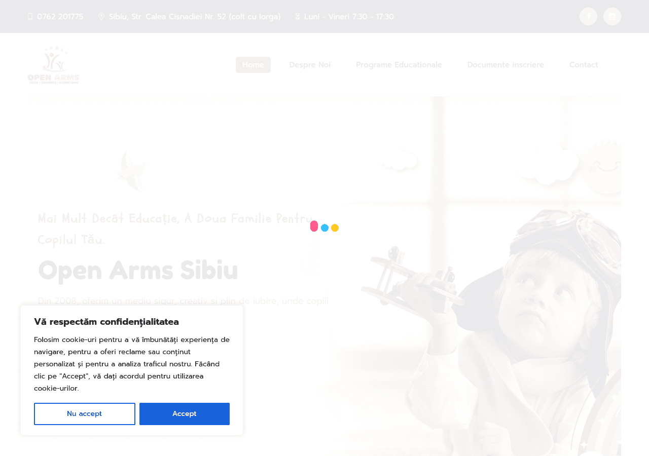 Screenshot of openarms.ro