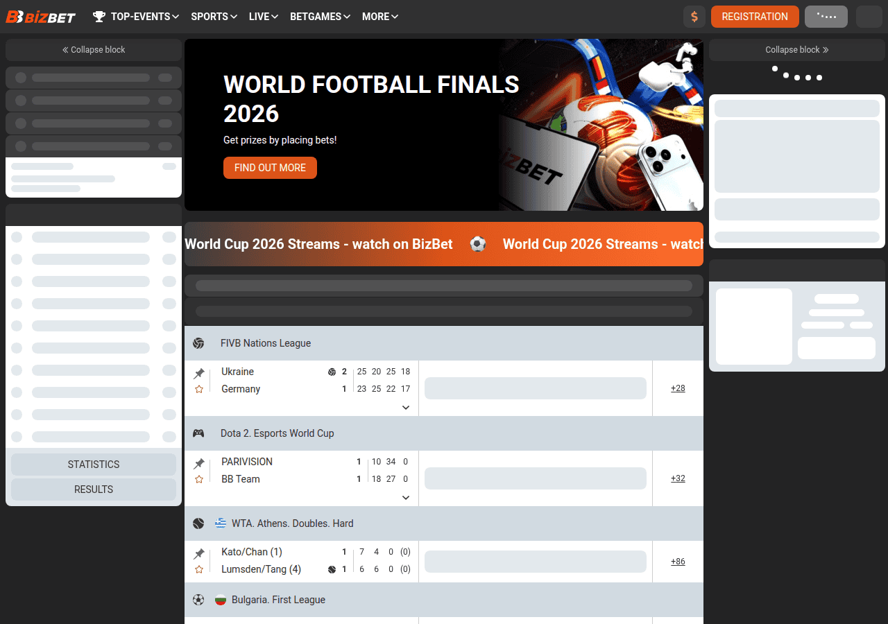 Screenshot of bizbet-tr.mobi