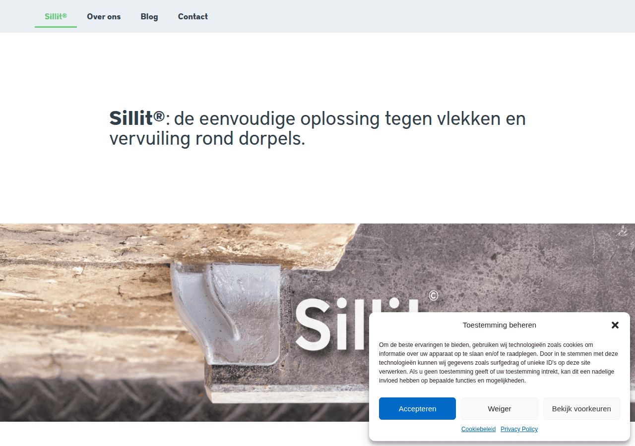 Screenshot of iziflux.be