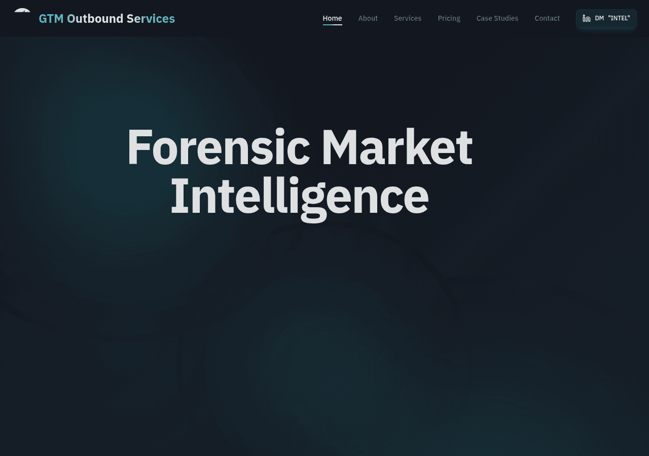 Screenshot of gtmoutboundservices.com