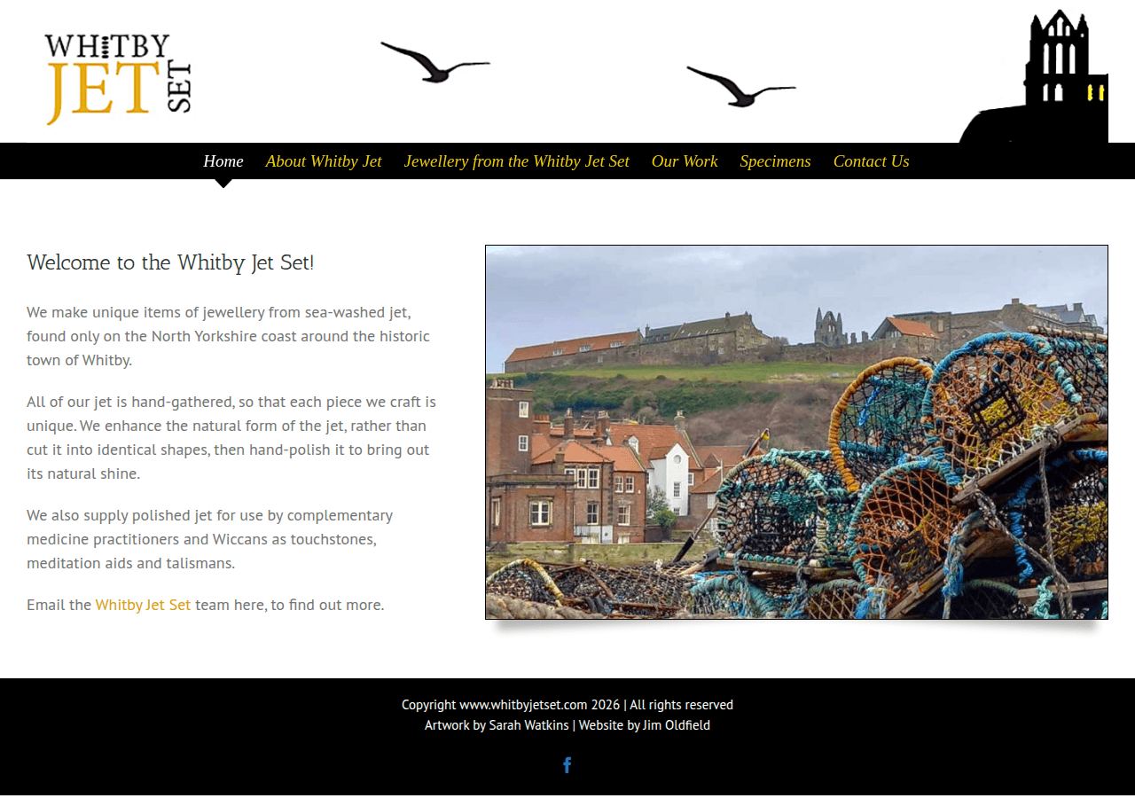 Screenshot of whitbyjetset.com