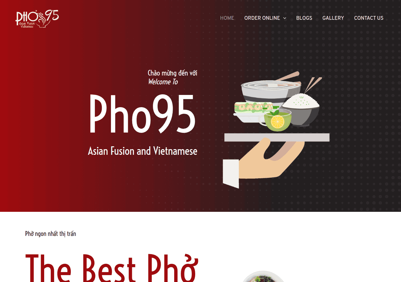 Screenshot of pho95.com