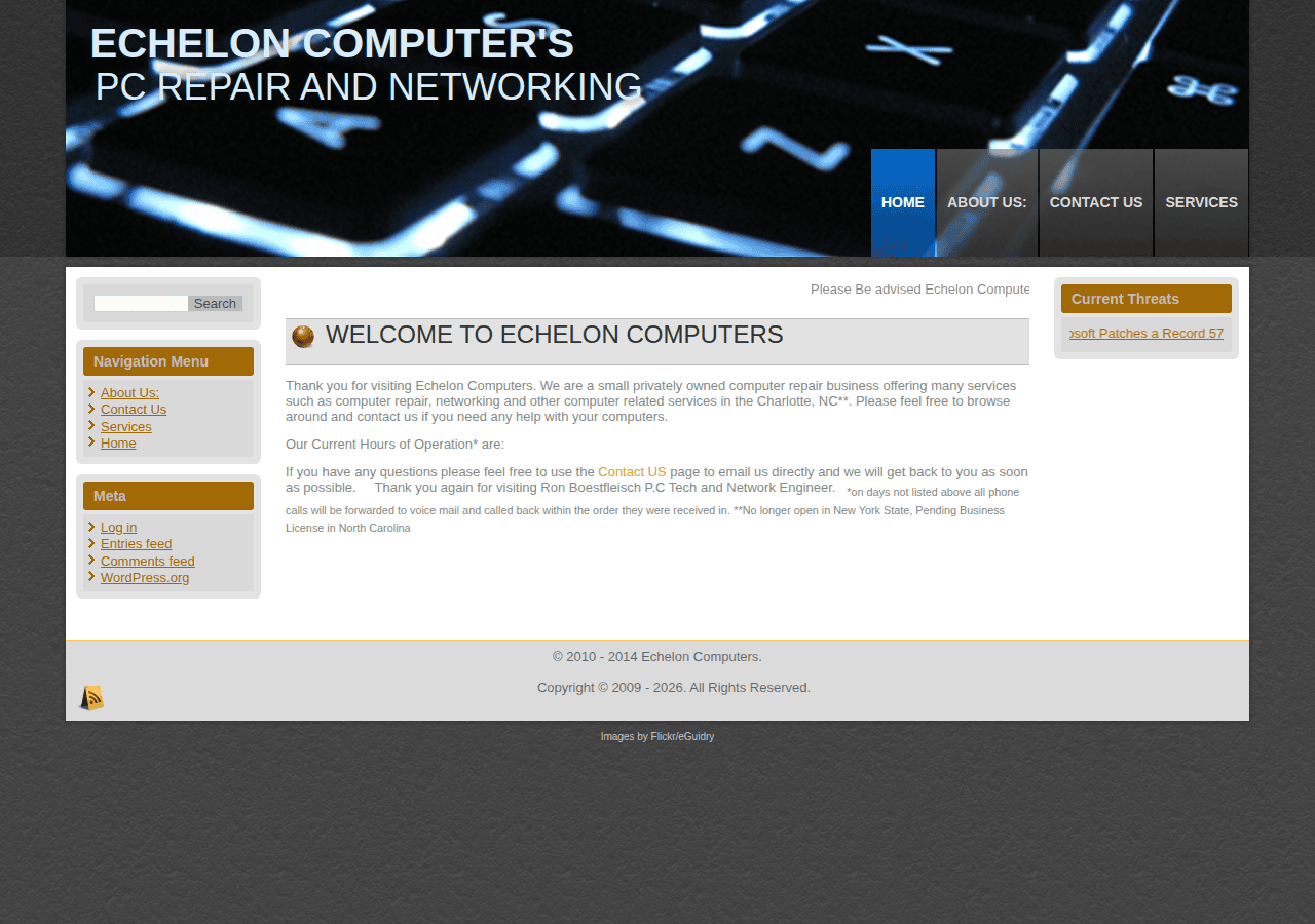 Screenshot of echelon-pc.com