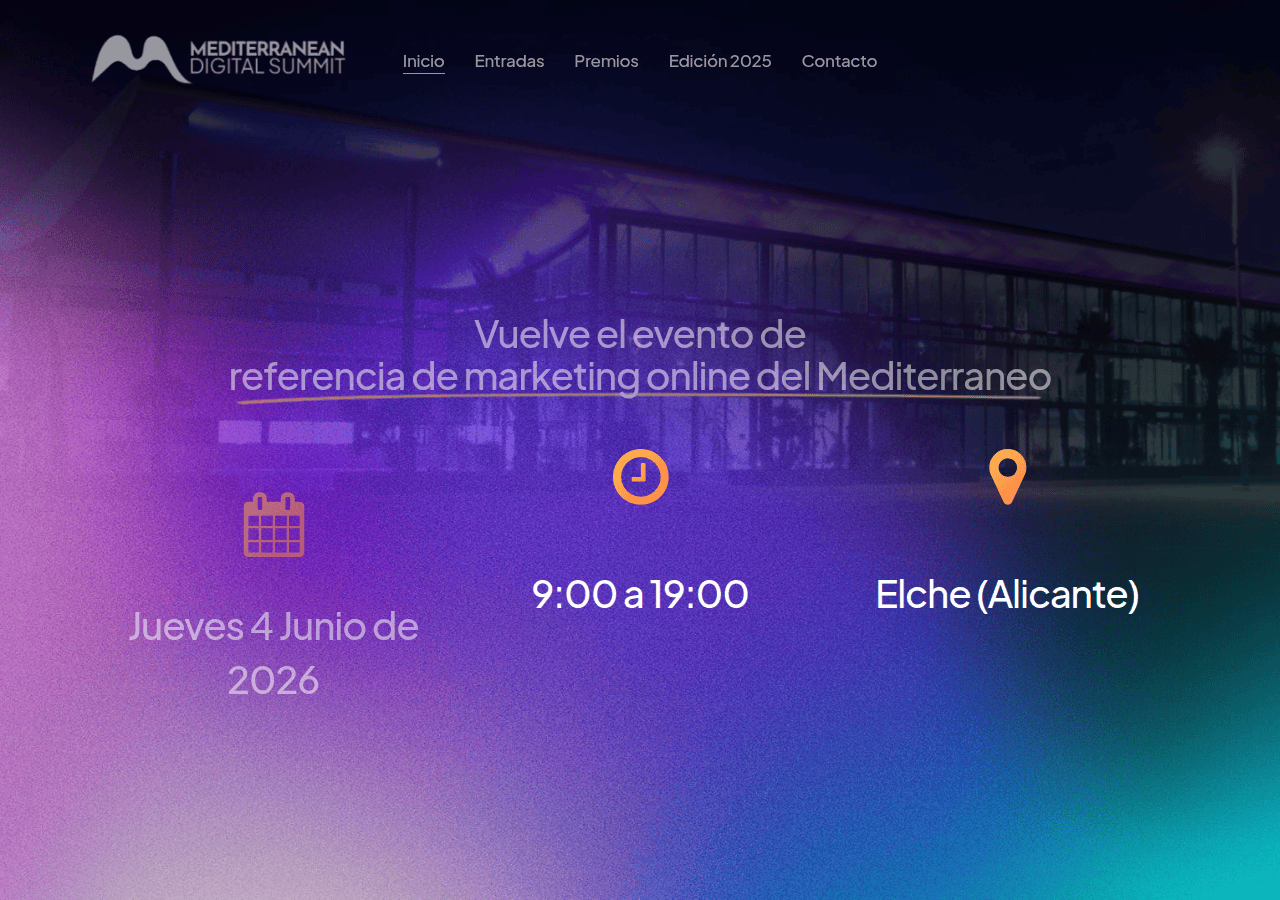 Screenshot of mediterraneandigitalsummit.com
