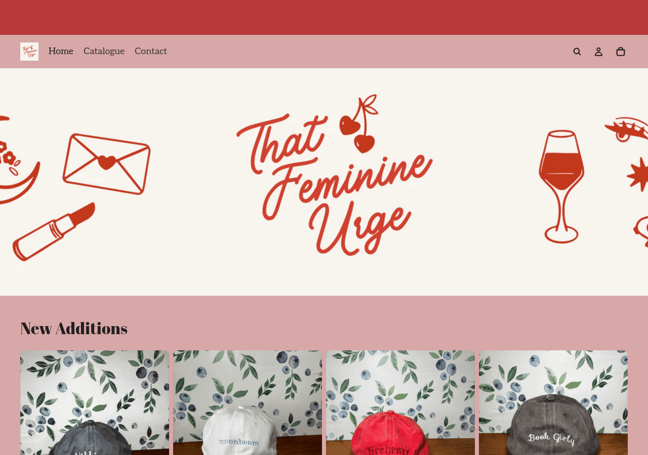 Screenshot of feminineurgebooks.com