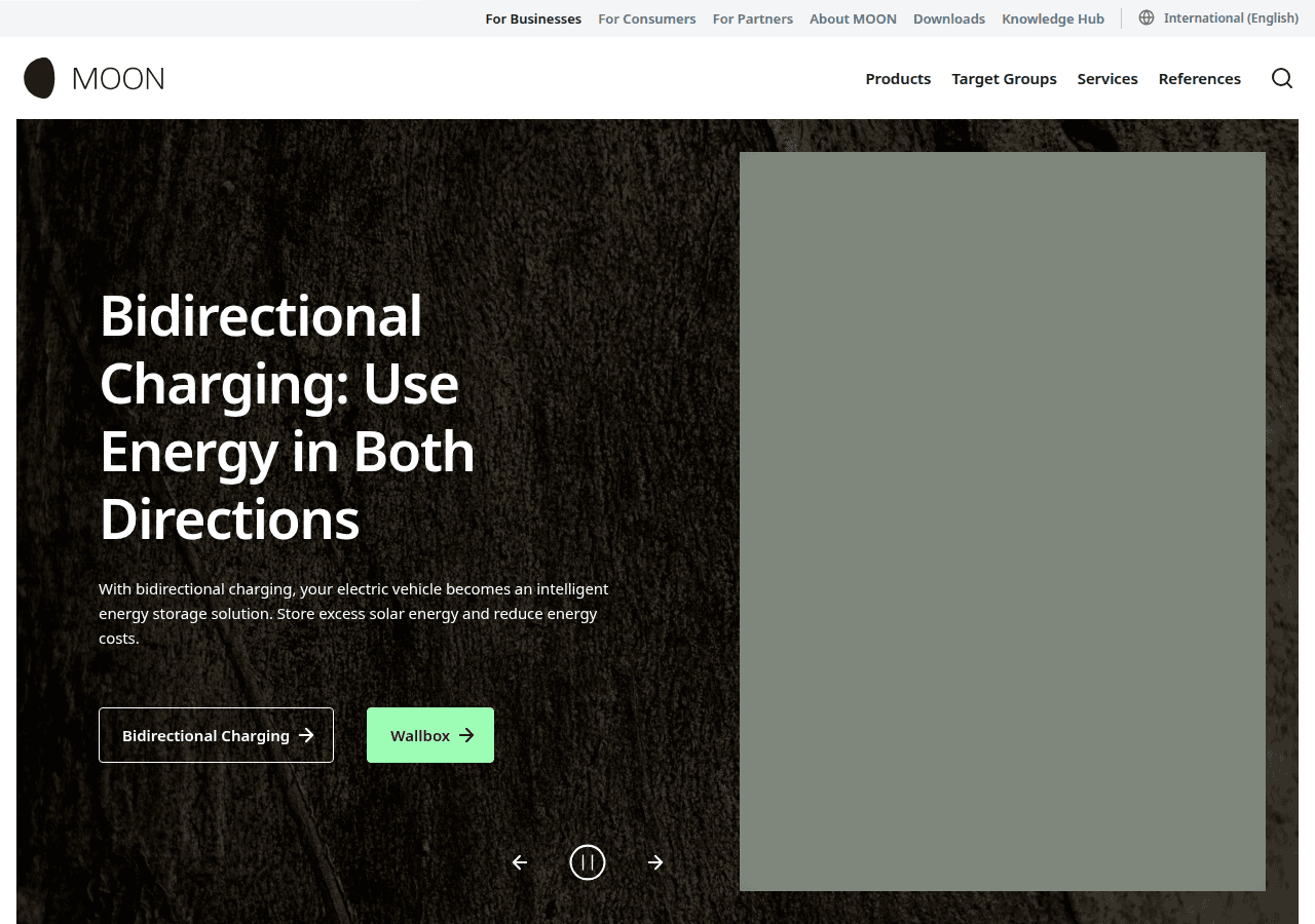 Screenshot of moon-power.com