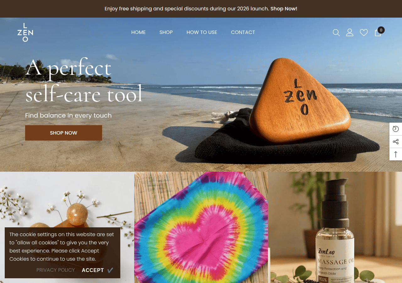 Screenshot of zenleo.co