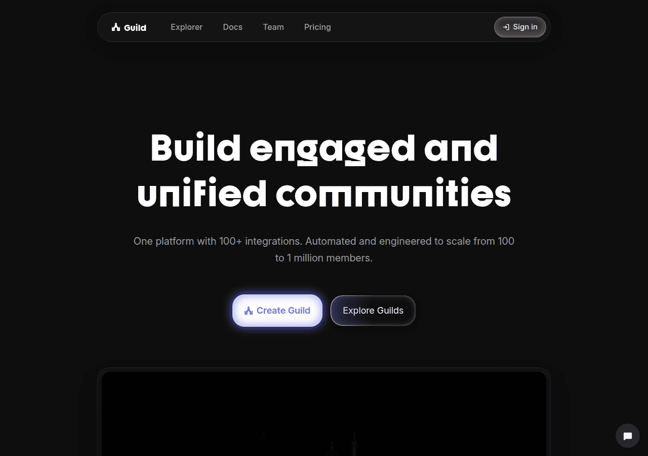 Screenshot of guild.xyz
