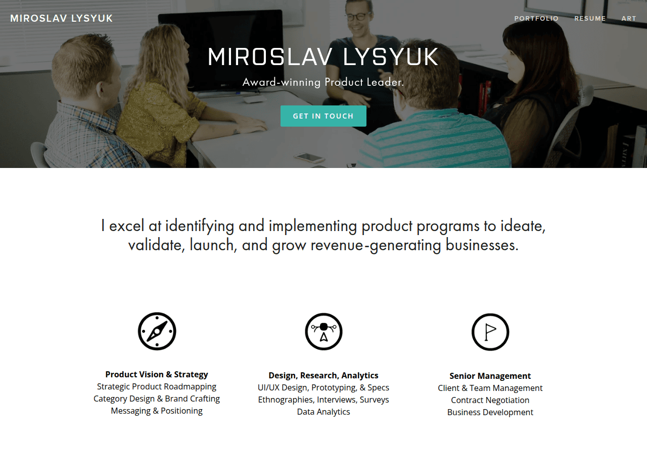 Screenshot of miromade.com
