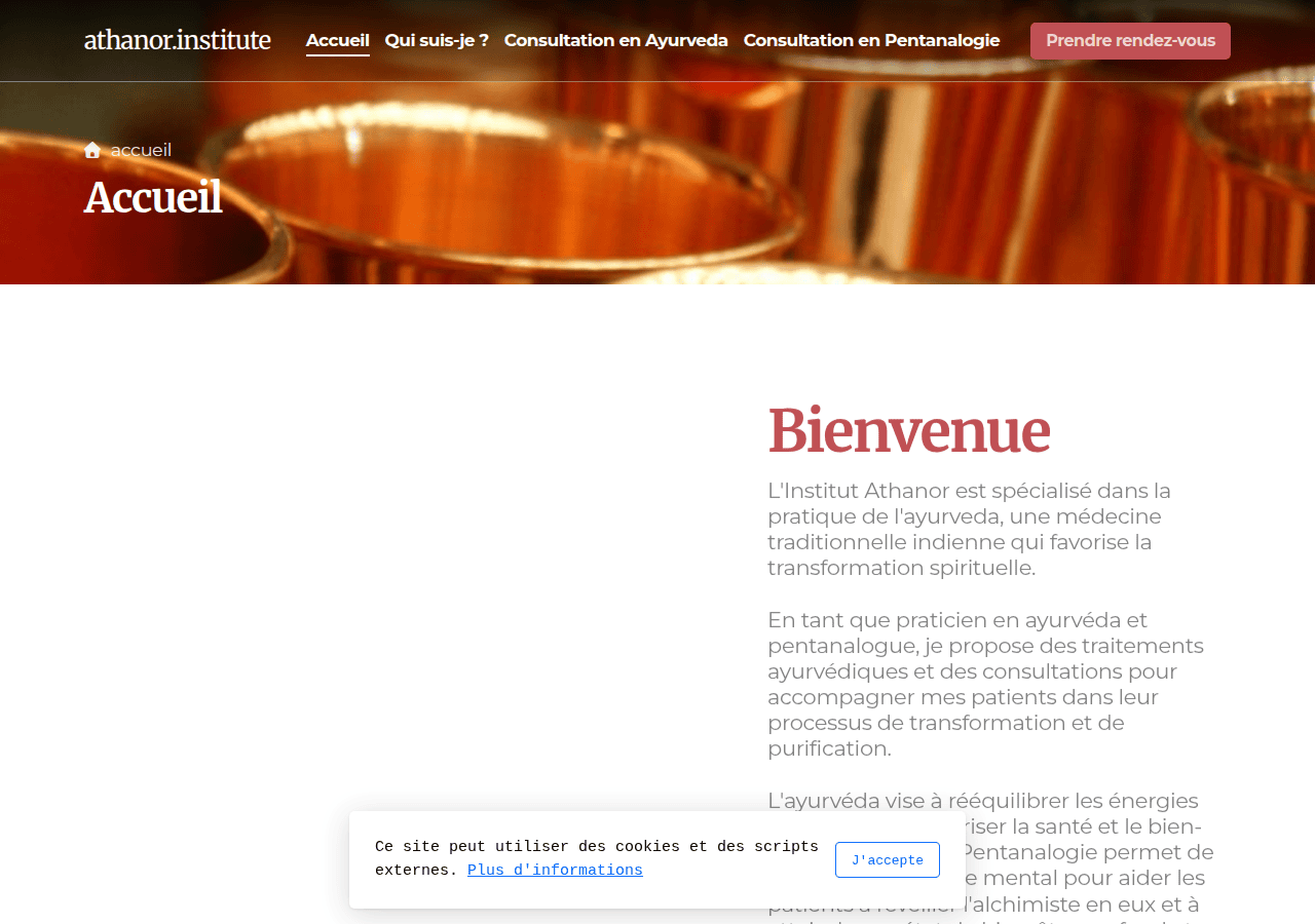 Screenshot of athanor.institute
