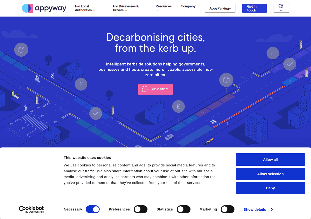 Screenshot of appyway.com