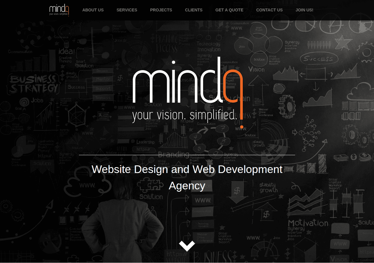 Screenshot of mindq.bw
