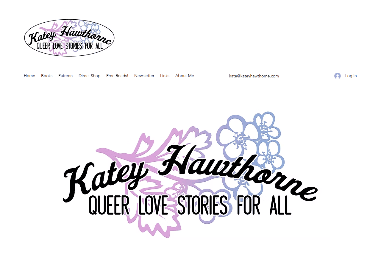 Screenshot of kateyhawthorne.com