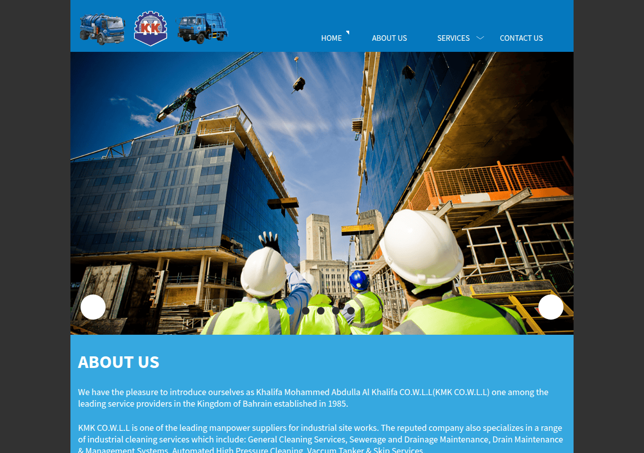 Screenshot of kmkbahrain.com