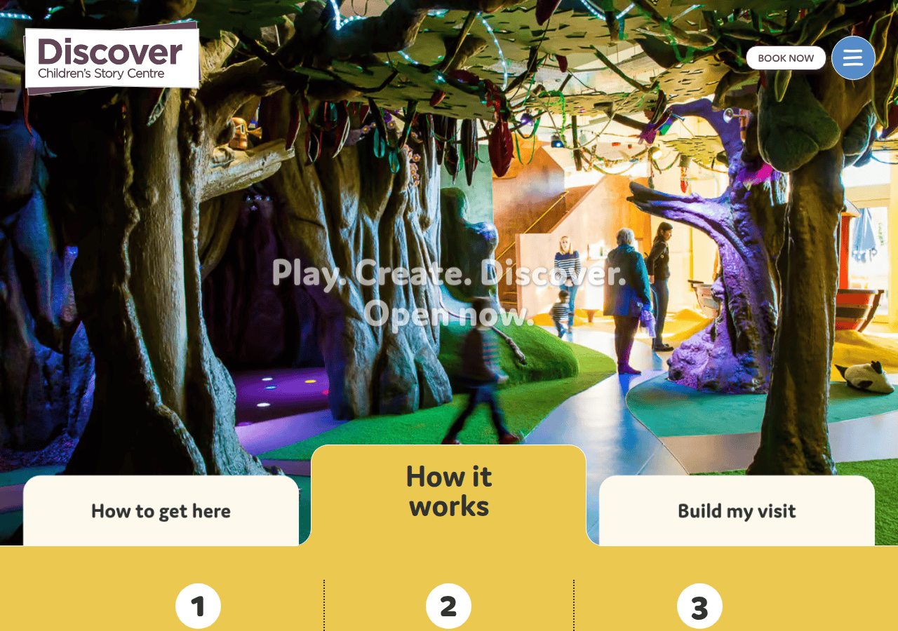 Screenshot of discover.org.uk