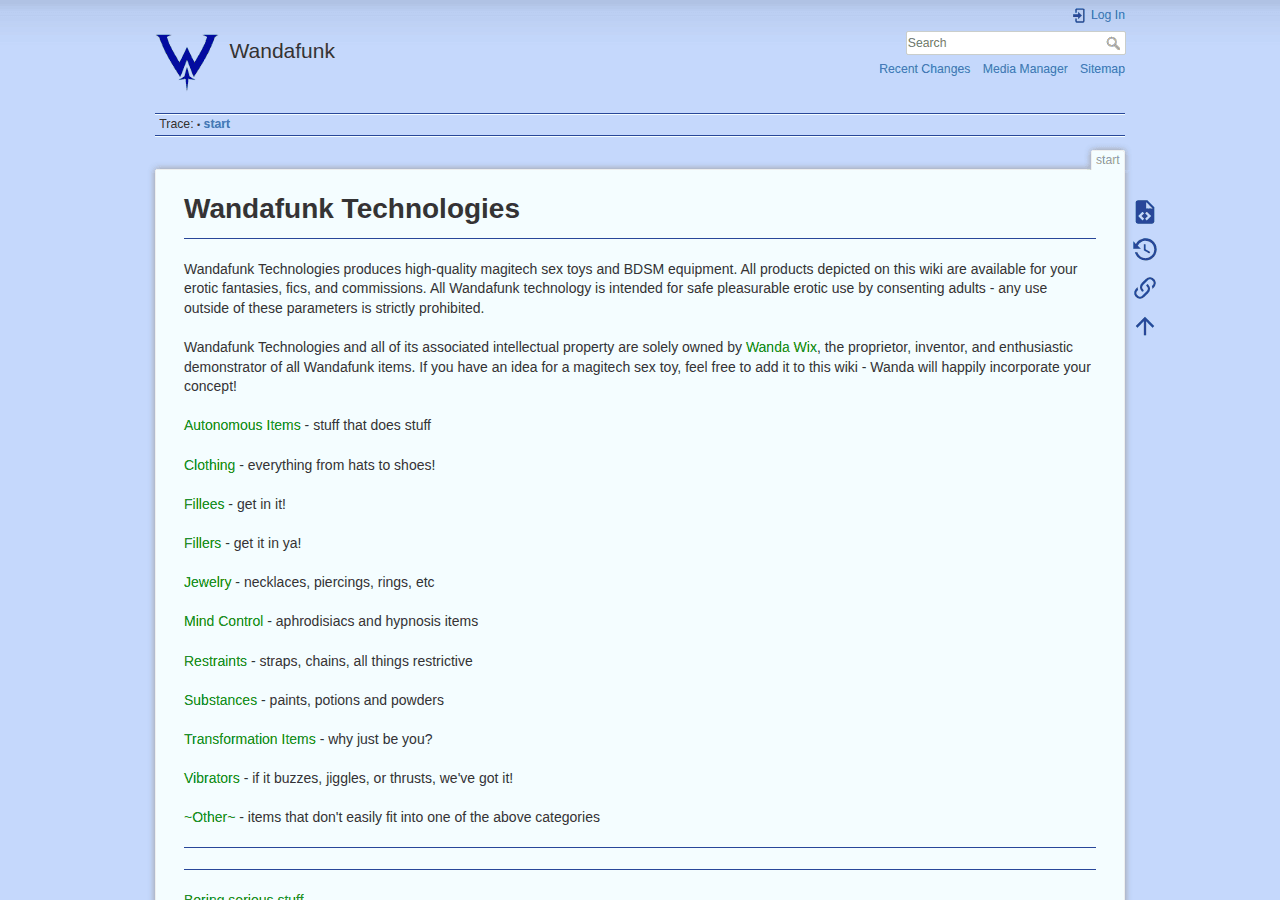 Screenshot of wandafunkinc.com