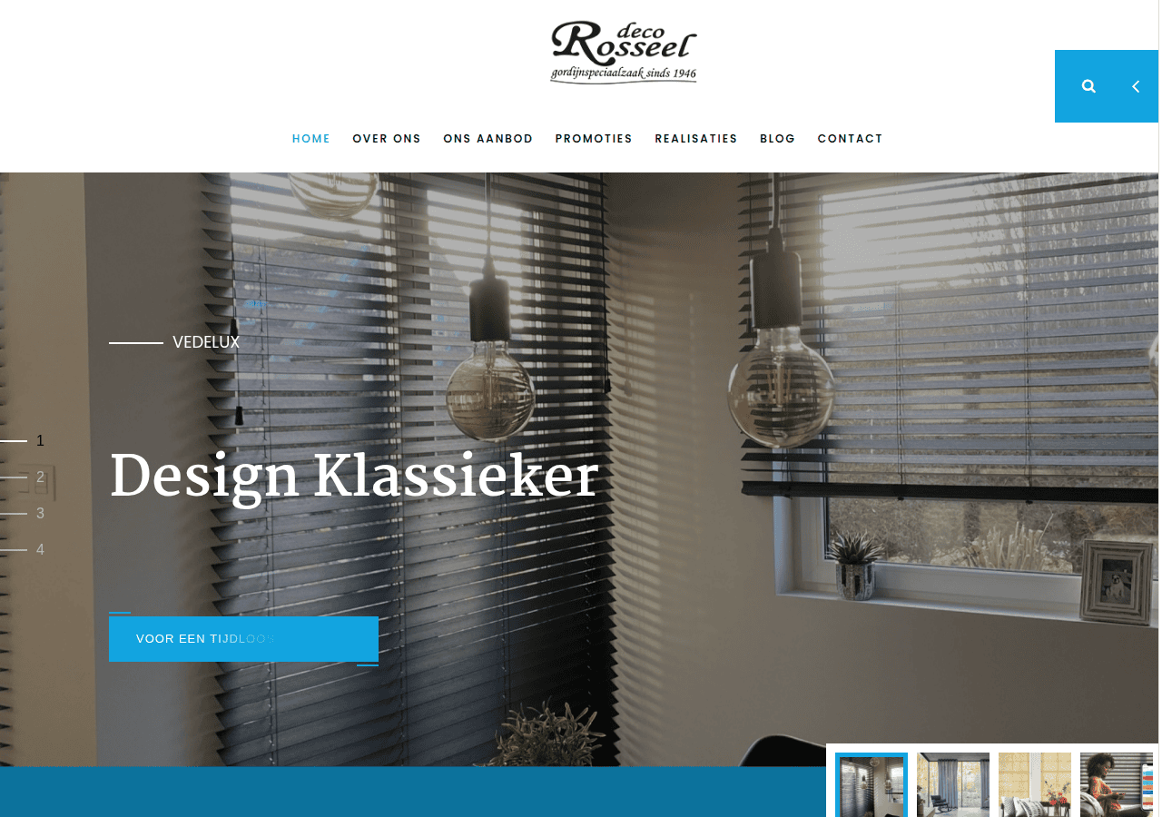 Screenshot of decorosseel.be