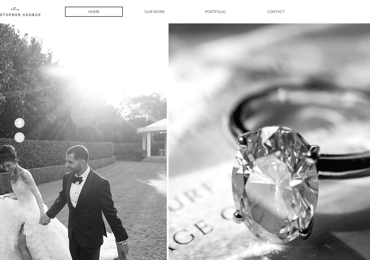 Screenshot of christophergeorge.com.au