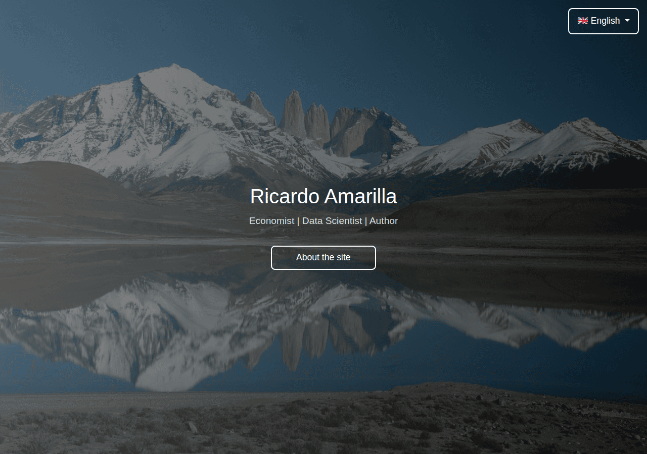 Screenshot of amarillaricardo.com