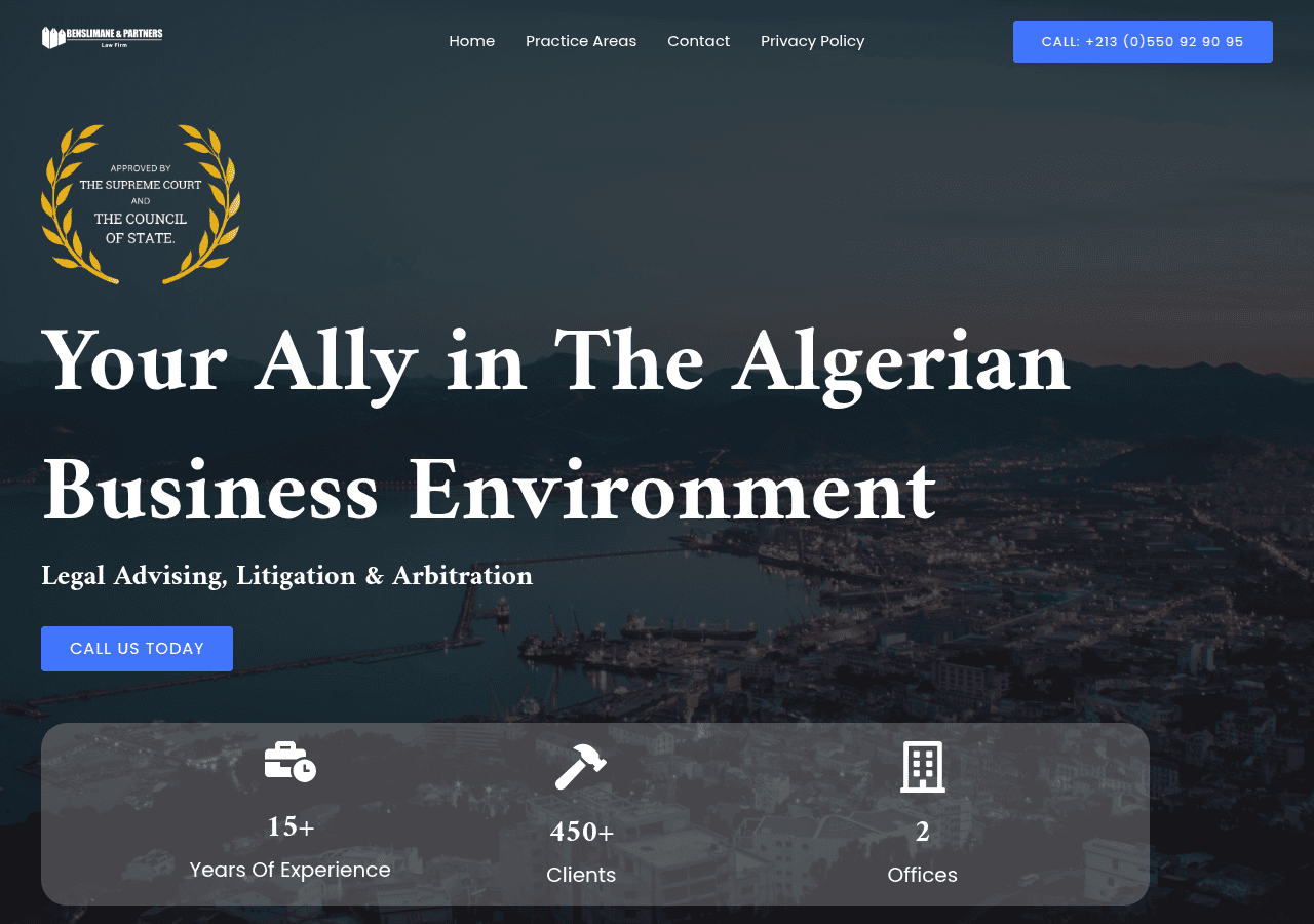 Screenshot of lexalgeria.com
