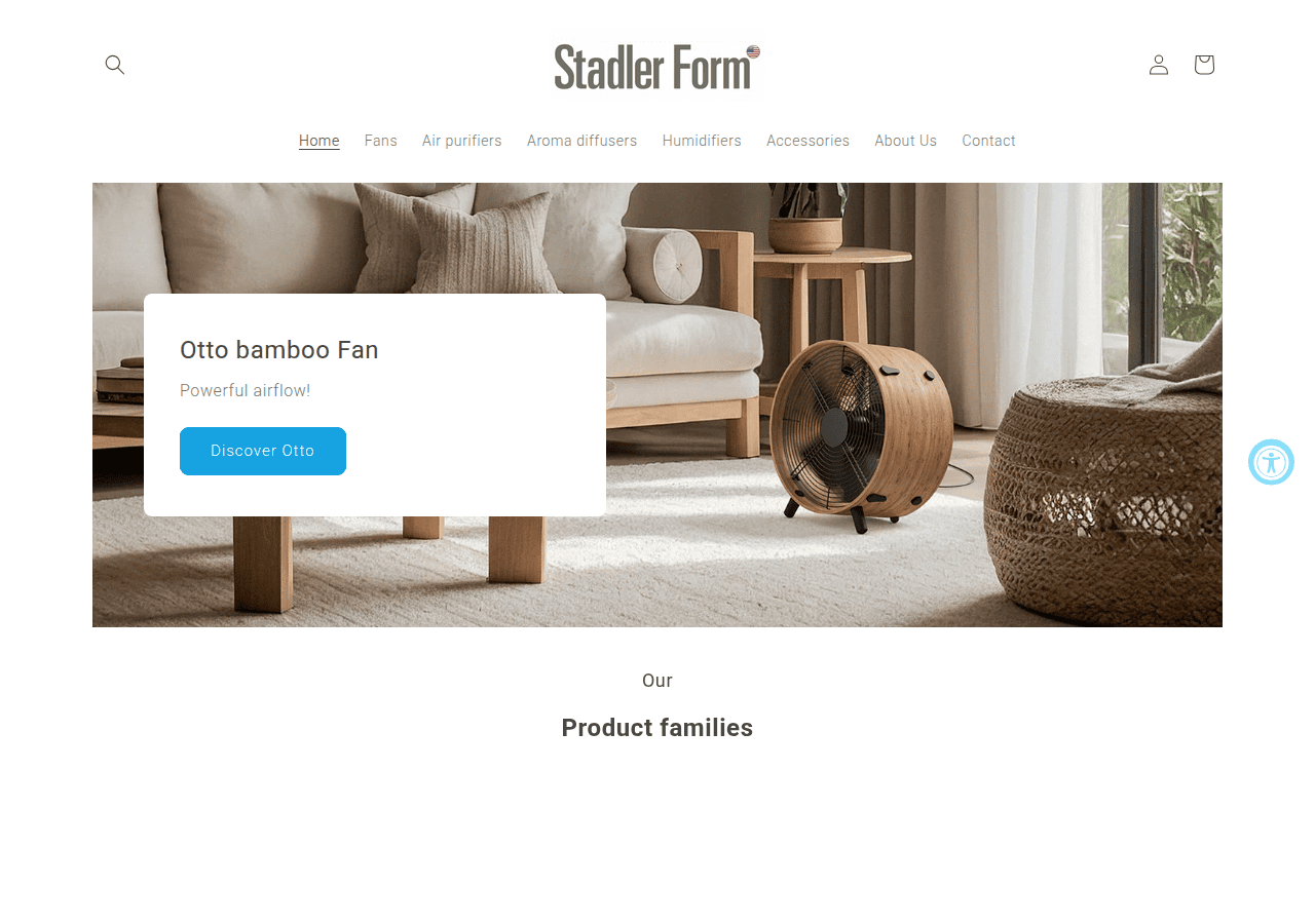 Screenshot of stadlerformusa.com