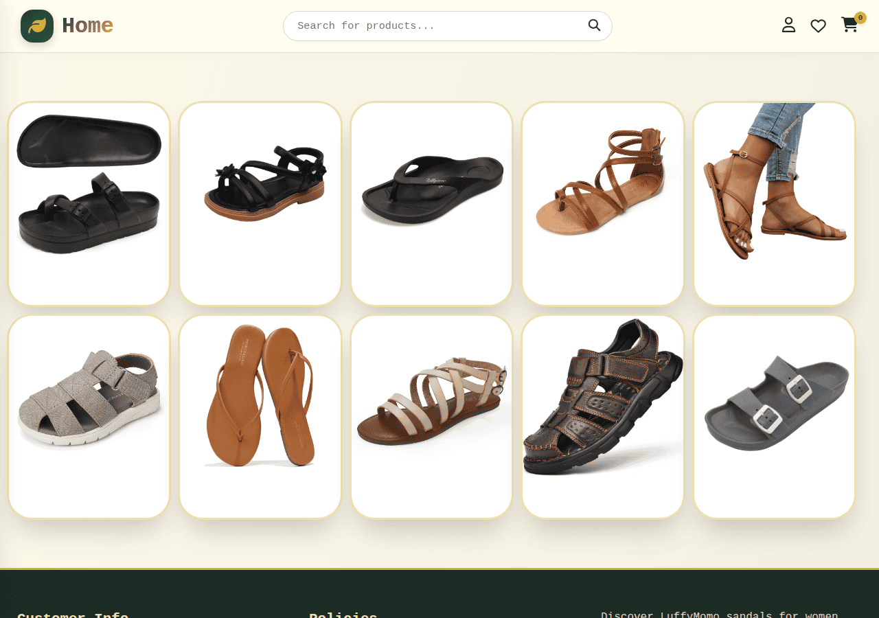 Screenshot of luffyowning.shop