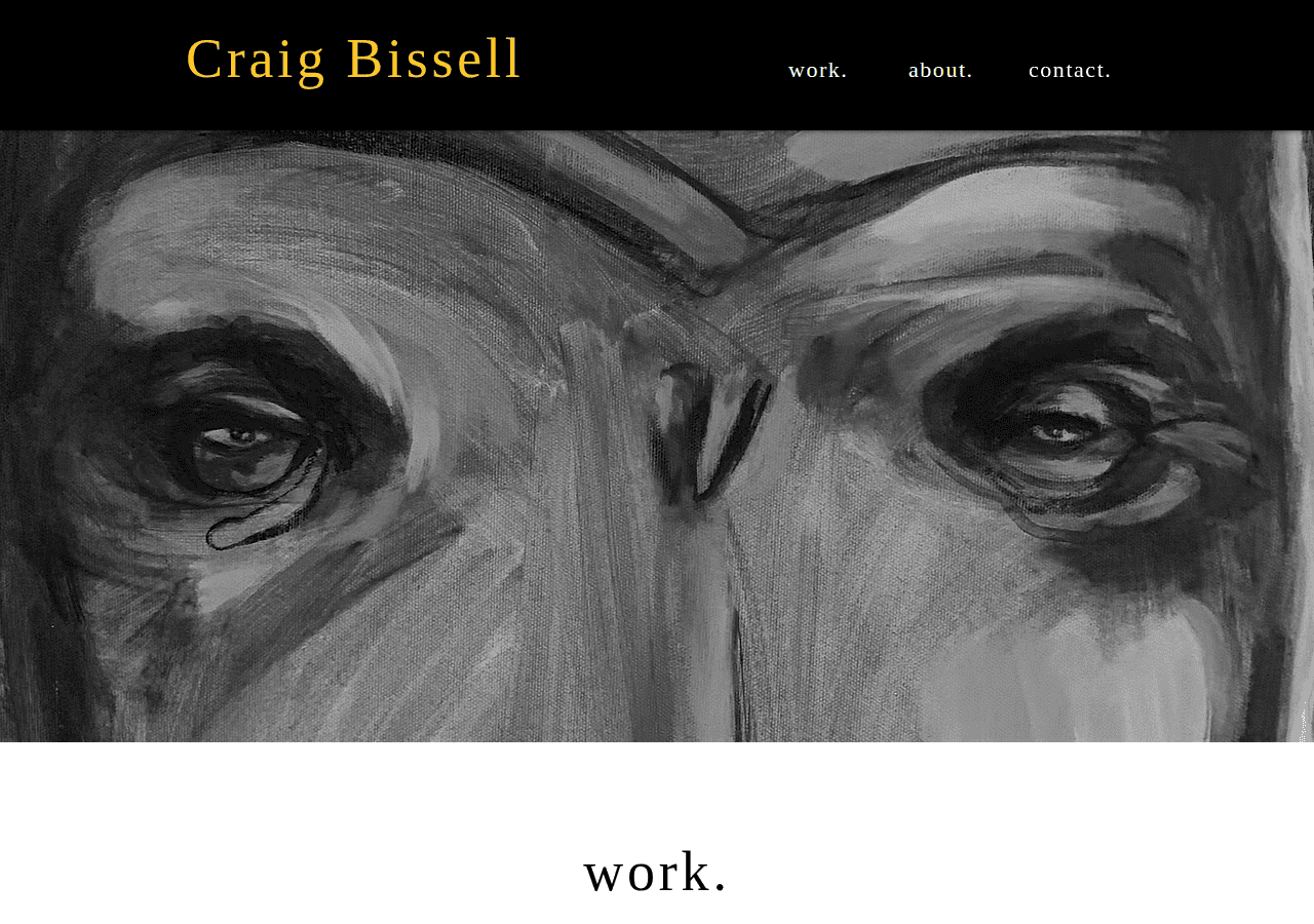 Screenshot of craigbissellart.com