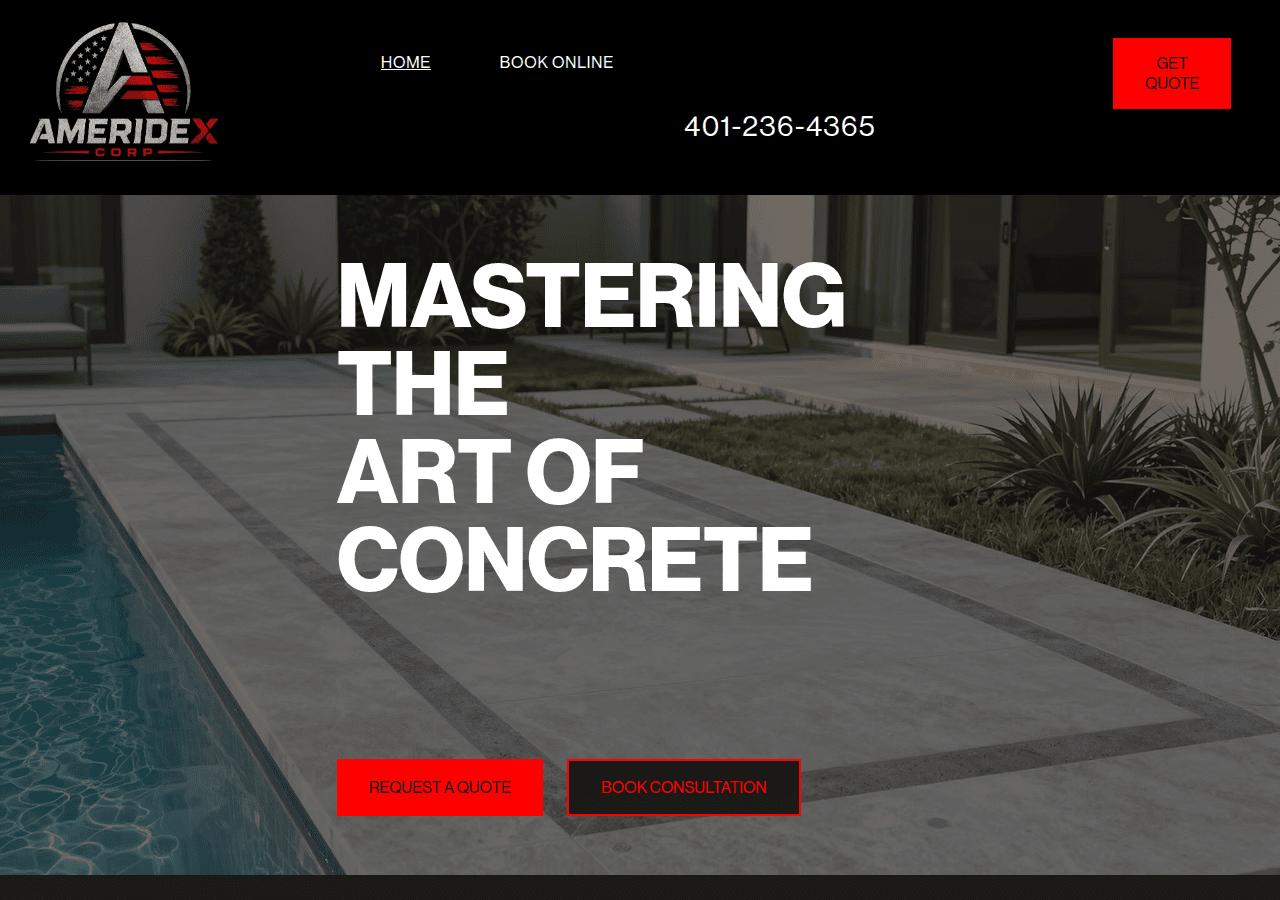 Screenshot of ameridexcorp.com