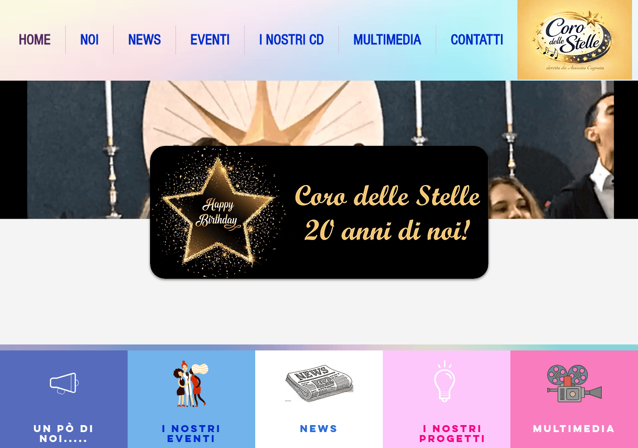 Screenshot of ilcorodellestelle.org