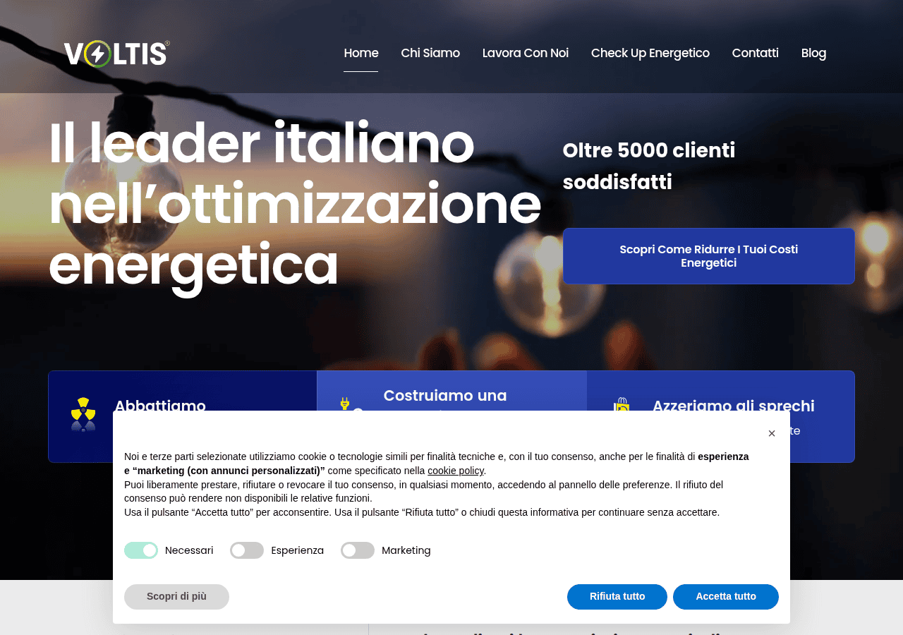 Screenshot of voltisgroup.com
