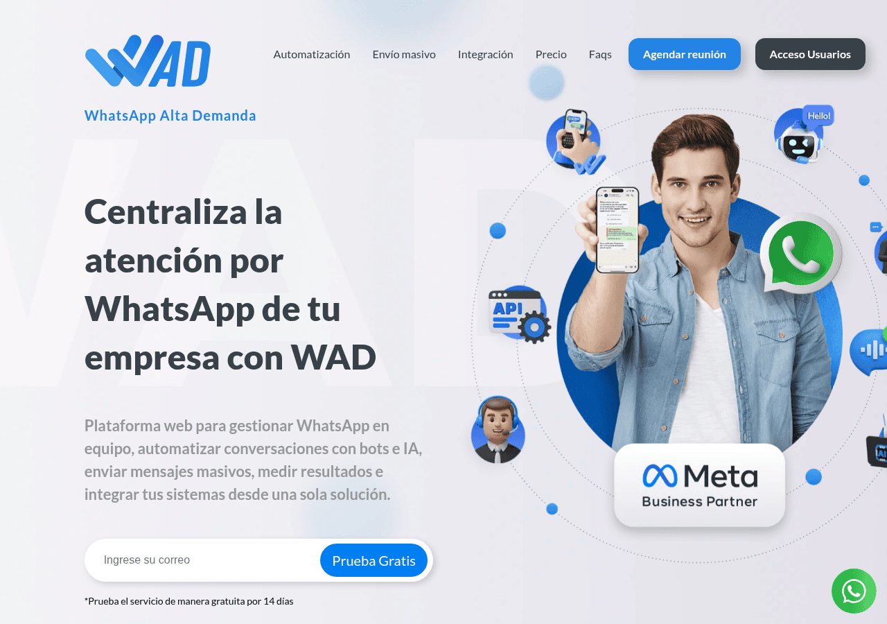 Screenshot of wad.chat