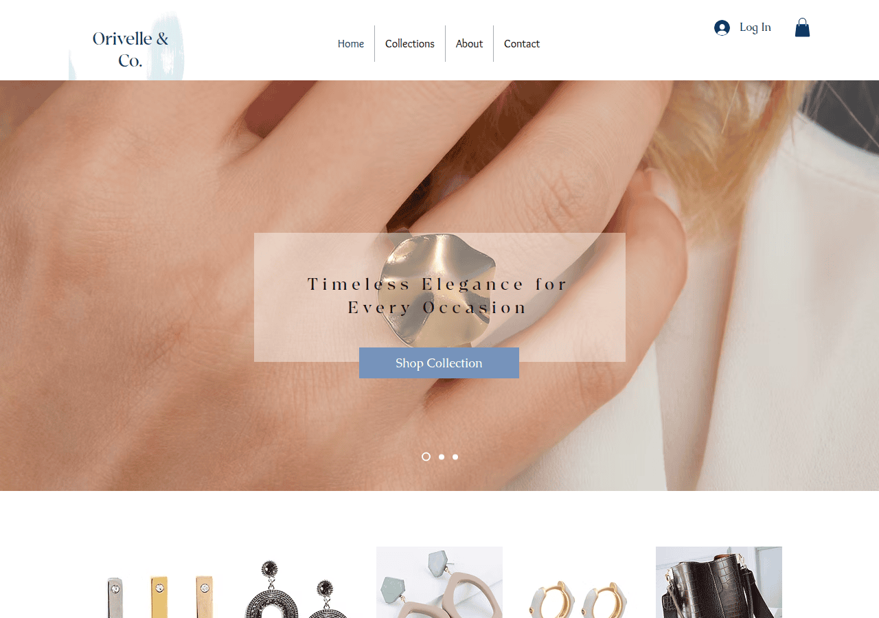 Screenshot of orivelleeco.com