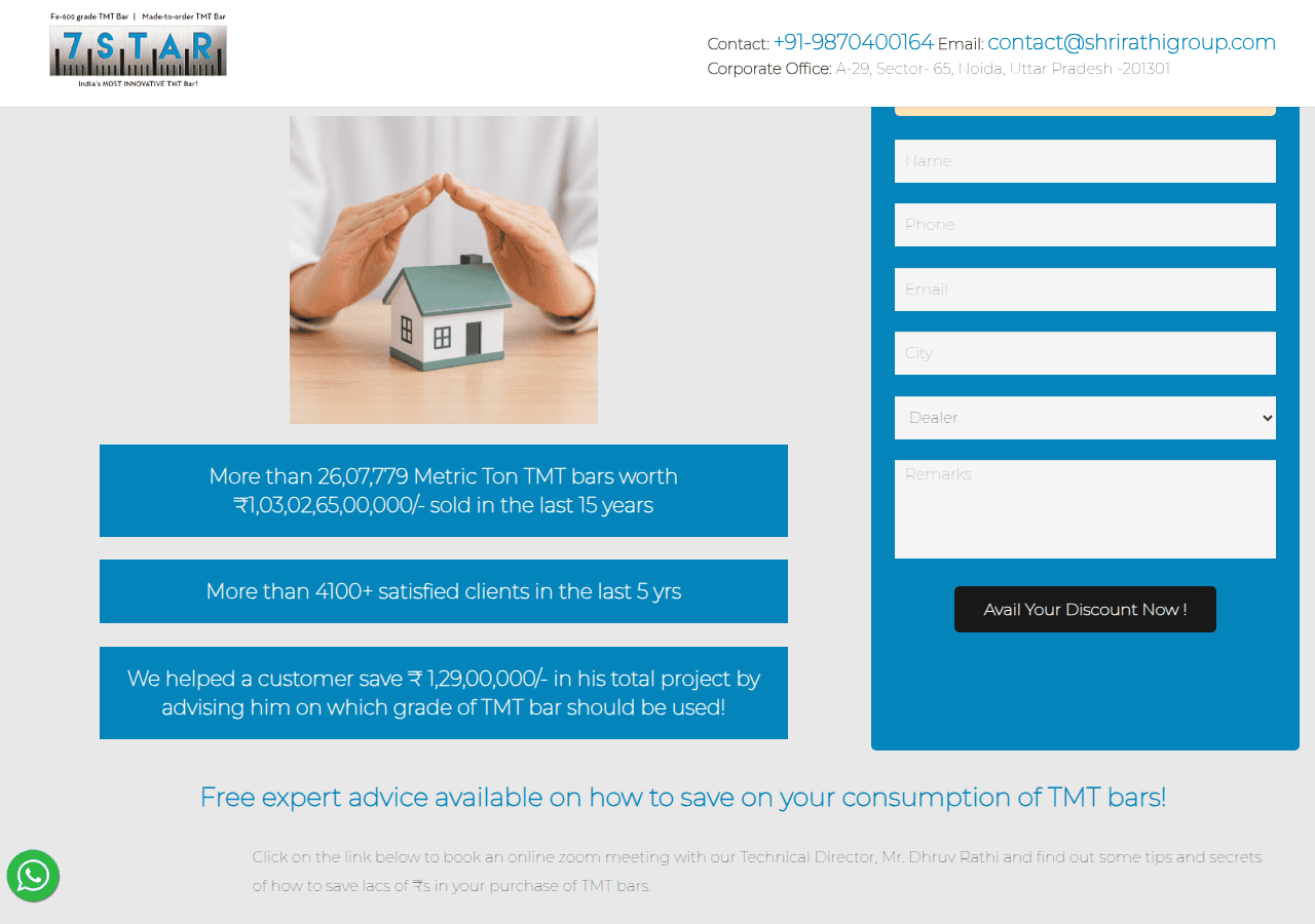 Screenshot of 7startmt.com