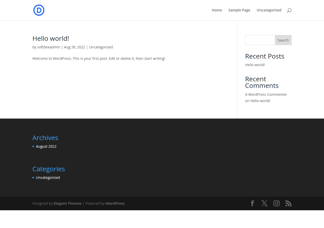 Screenshot of softbeetools.nl